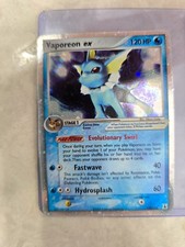 Vaporeon EX 110/113 Delta Species Holo NM on eBay