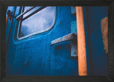 Eisenbahn Zuflucht Gerahmtes Wandbild Poster Leinwanddruck Bild