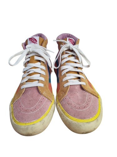 Vans Sk8-Hi LX Pack Rose Multi-Color Skate Shoes Mens UK 9 - used once. 🔥