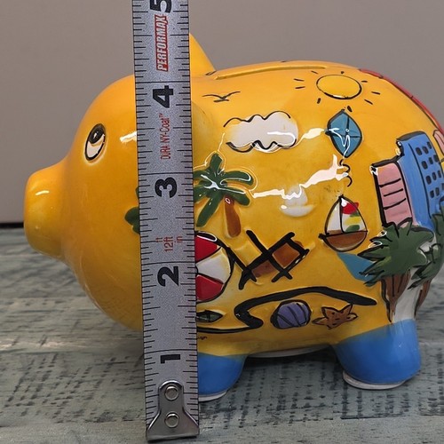 Las Vegas Pink Piggy Bank ,Smith Novelty Co. SNCO Money, - Picture 6 of 6