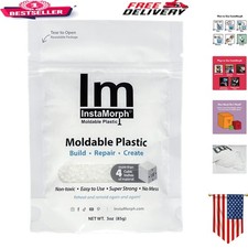 3oz Reusable Moldable Thermoplastic Beads - Perfect for DIY Crafts  Sculpting