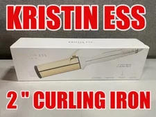 Kristin Ess Hair 2 Inch Titanium Curling Iron for Big Blowout Waves + Volume