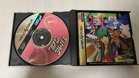 Time Gal & Ninja Hayate W/Manual Sega Saturn SS Good Used Game NTSC-J Japan JP