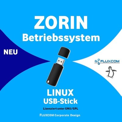 Zorin OS 18.1 USB-Boot-Stick, LINUX Betriebssystem mit 64 Bit