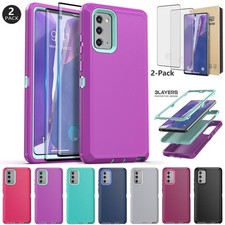 For Samsung Galaxy Note20 5G Heavy Duty Shockproof Case Cover / Screen Protector
