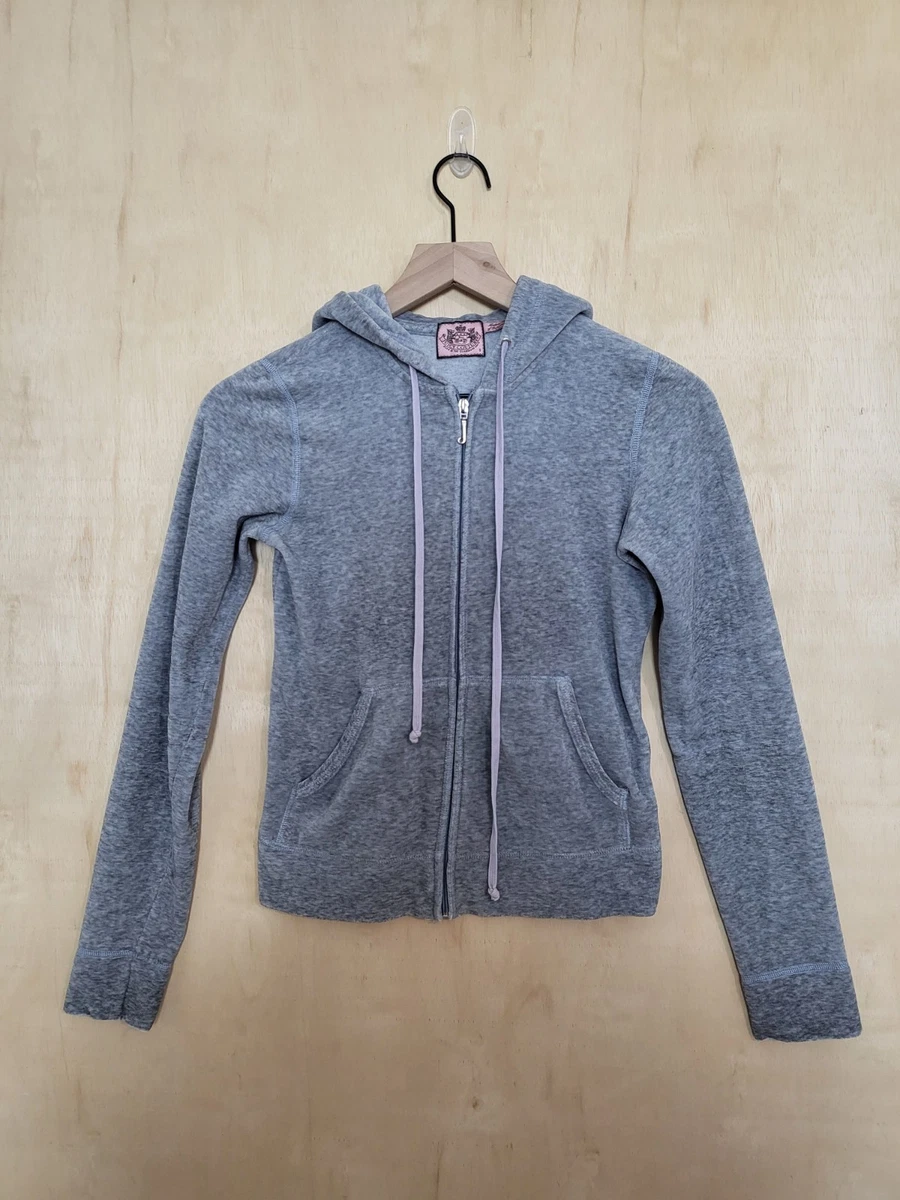 Juicy Couture Velour Gray Hoodies & Sweatshirts for Women for sale
