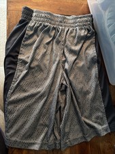Boys Puma Shorts Gray Small 8 EUC Athletic