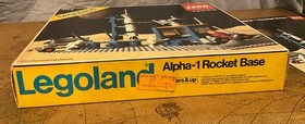 LEGO 483 Alpha-1 Rocket Base (complete) w/ original box/instructions