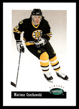 1994-95 Parkhurst Mariusz Czerkawski #V55 Boston Bruins Vintage NHL Hockey