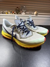 Nike Air Zoom Pegasus 36 Trail Mens Size 11 Aura Blue Mint Yellow Athletic Shoes