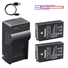 Kastar Battery AC  USB-C Charger for Nikon 1 Series Coolpix P-Series Cameras