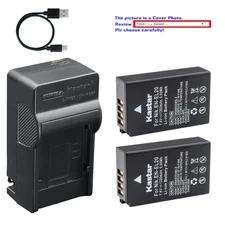 Kastar Battery AC & USB-C Charger for Nikon 1 Series Coolpix P-Series Cameras