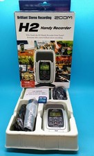 Zoom H2 Portable Handy Recorder and Accessories Tested and Working