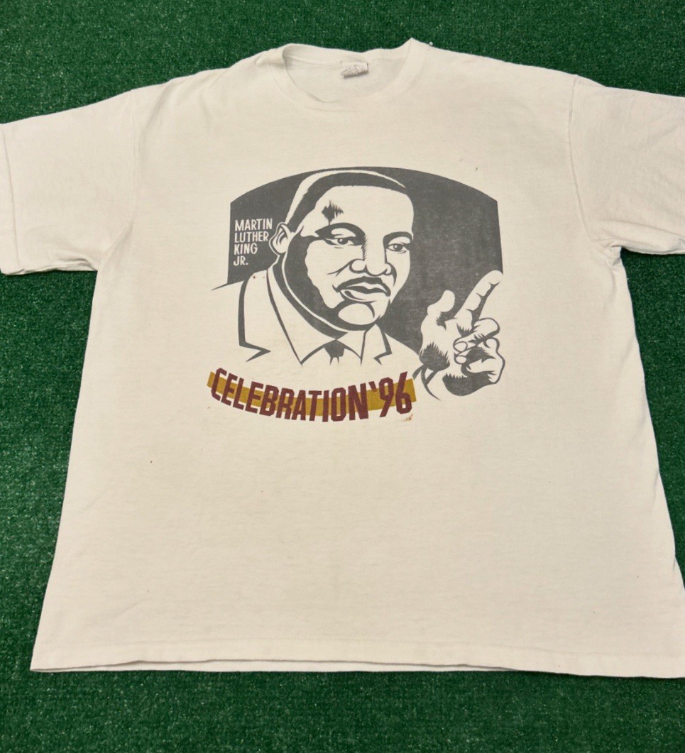 Vintage 90s MLK Martin Luther King Jr Day Celebration VTG Shirt Mens Sz XL 1996