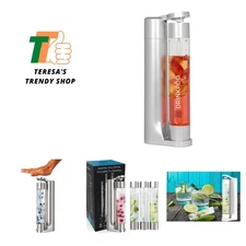 Fizzpod Sparkling Water Maker Soda Maker Infused Fruits Soda Maker Machine fo...