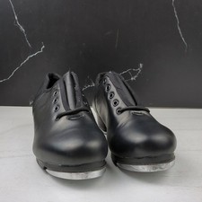 JooCare Women's Split Sole Jazz Tap Dance Shoe Black sz 6