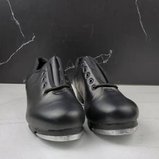 JooCare Women's Split Sole Jazz Tap Dance Shoe Black sz 6