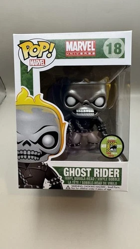 Funko Pop! Exclusive Ghost Rider Metallic 2013 SDCC Edition Marvel MCU