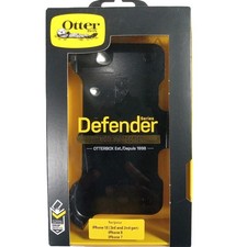 OtterBox Defender Series Case iPhone SE 2nd 3rd Gen 8 7 Black Belt Clip NIB