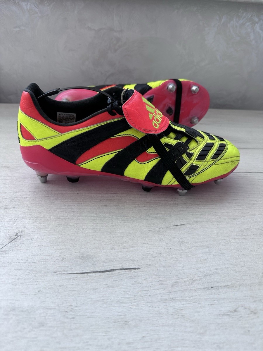 Adidas Predator Accelerator FG Solar Yellow Football Soccer Cleats