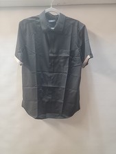 PJ Paul Jones Med. Short Sleeve Black Shirt NWt