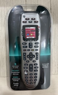 Logitech Harmony 650 Remote Silver, New