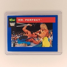 1991 Classic WWF Superstars - Curt Hennig #63 Mr. Perfect Wrestling Card WWE 