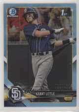 2018 Bowman Draft Chrome Sky Blue Refractor /402 Grant Little #BDC-110 8k4