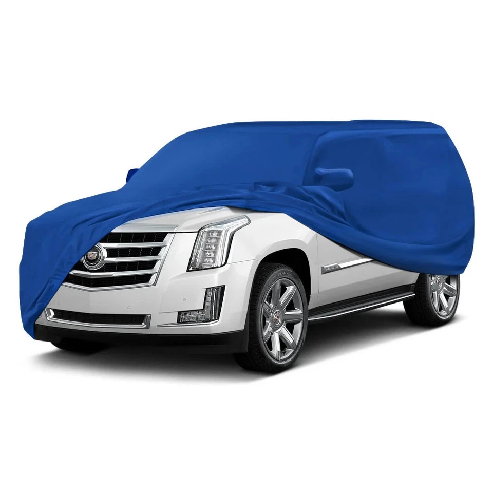 For Honda Pilot 16-22 Satin Stretch Indoor Grabber Blue Custom Car Cover - Изображение 2 из 4