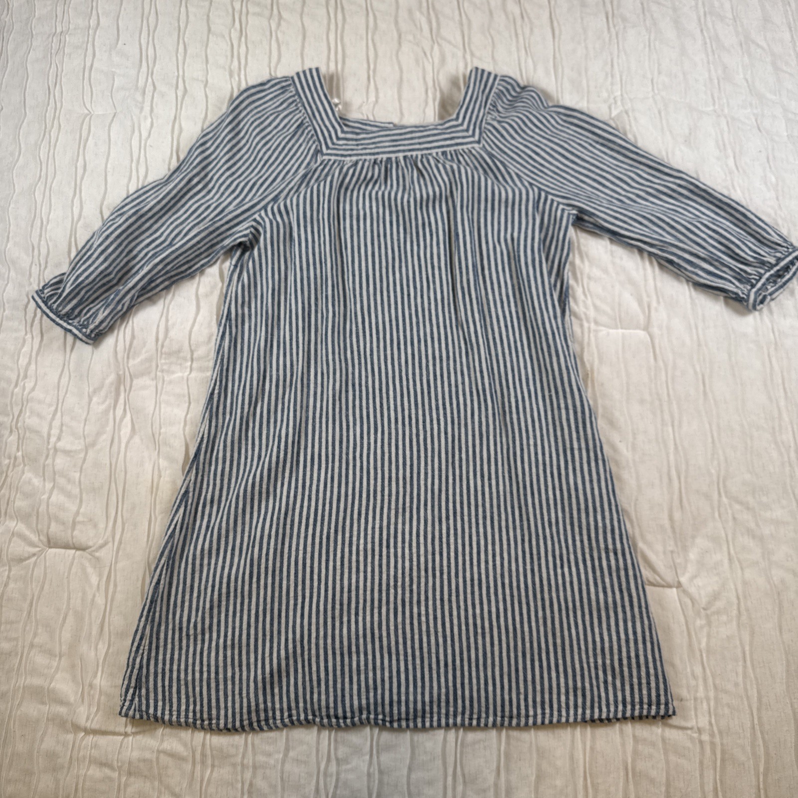 Universal Thread Square Neck Linen Blend Dress Bl… - image 1