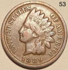 1889 Indian Head Penny Cent