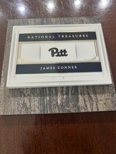 2017 Panini 1/1 James Conner National Treasures Collegiate Card