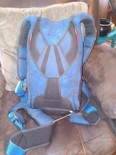 Wings skydive rig, black and blue, fits 5'2" to 5'8" good cond.around 100 jumps.