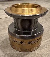 Mulinello da Pesca Shimano Stradic 4000FI Bobina di Ricambio in Alluminio NUOVO