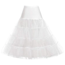 GRACE KARIN Women's Bridal Petticoat Slip A Line Tulle Crinoline Underskirt T...