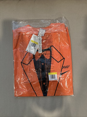 Off White X Nike NRG A6 Tuxedo Tee - Mango Orange - Men s Small