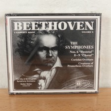 Beethoven: Symphonies Nos. 6 "Pastoral", 8, 9, CD SEALED- Fast Combined Shipping