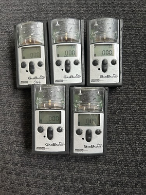 #ad 5 Unit Industrial Scientific Gas Badge Pro Carbon Monoxid CO Detector18100060 1 $200.00