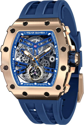 Stylish Men's Automatic Watch - 50M Waterproof, Big Face, Perfect Gift