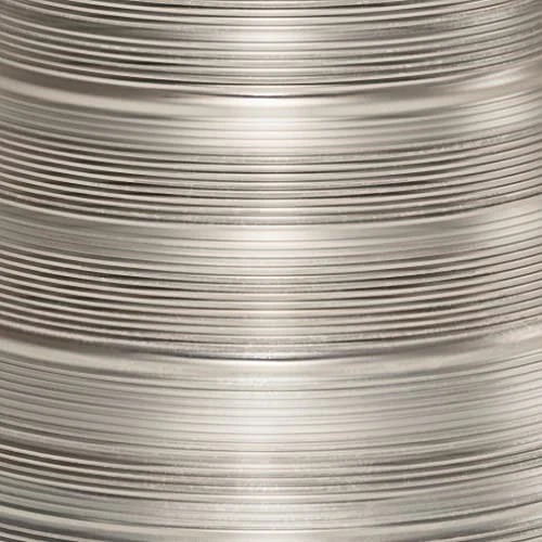 (TG. Small Parcel) SIMPLIHOME Tavolino, Metallo, Argento Antico, 18 inch - NUOVO - Immagine 4 di 4