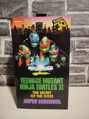 NECA TMNT Secret of the Ooze Super Shredder 30th Anniversary sealed OVP neu