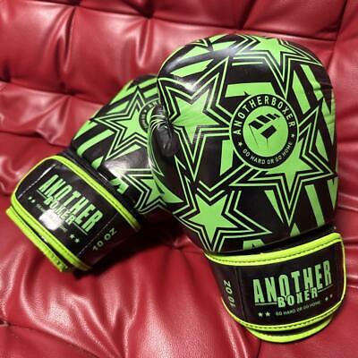 Another Boxer Boxing Gloves 10oz Black And Green | eBay Another Boxer Boxing Gloves 10oz Black And Green | eBay