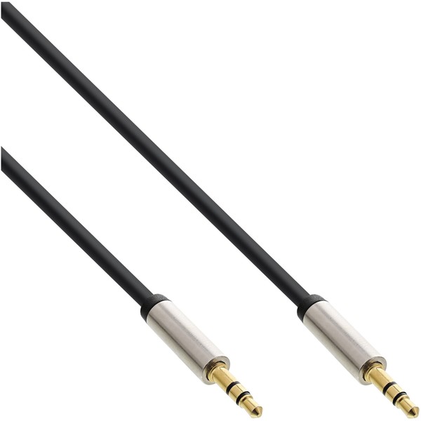Inline® Slim Audio Kabel Klinke 3,5Mm St/St, Stereo, 2M-image