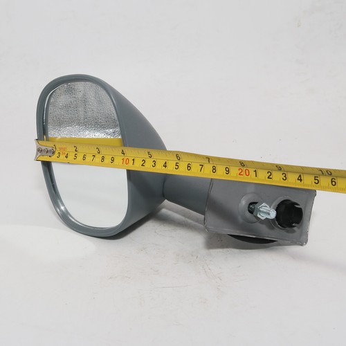 GRAY FENDER MIRROR PAIR LH / RH FIT HONDA S500 S600 S800 1300 N360 N600 SCAMP - Picture 5 of 6