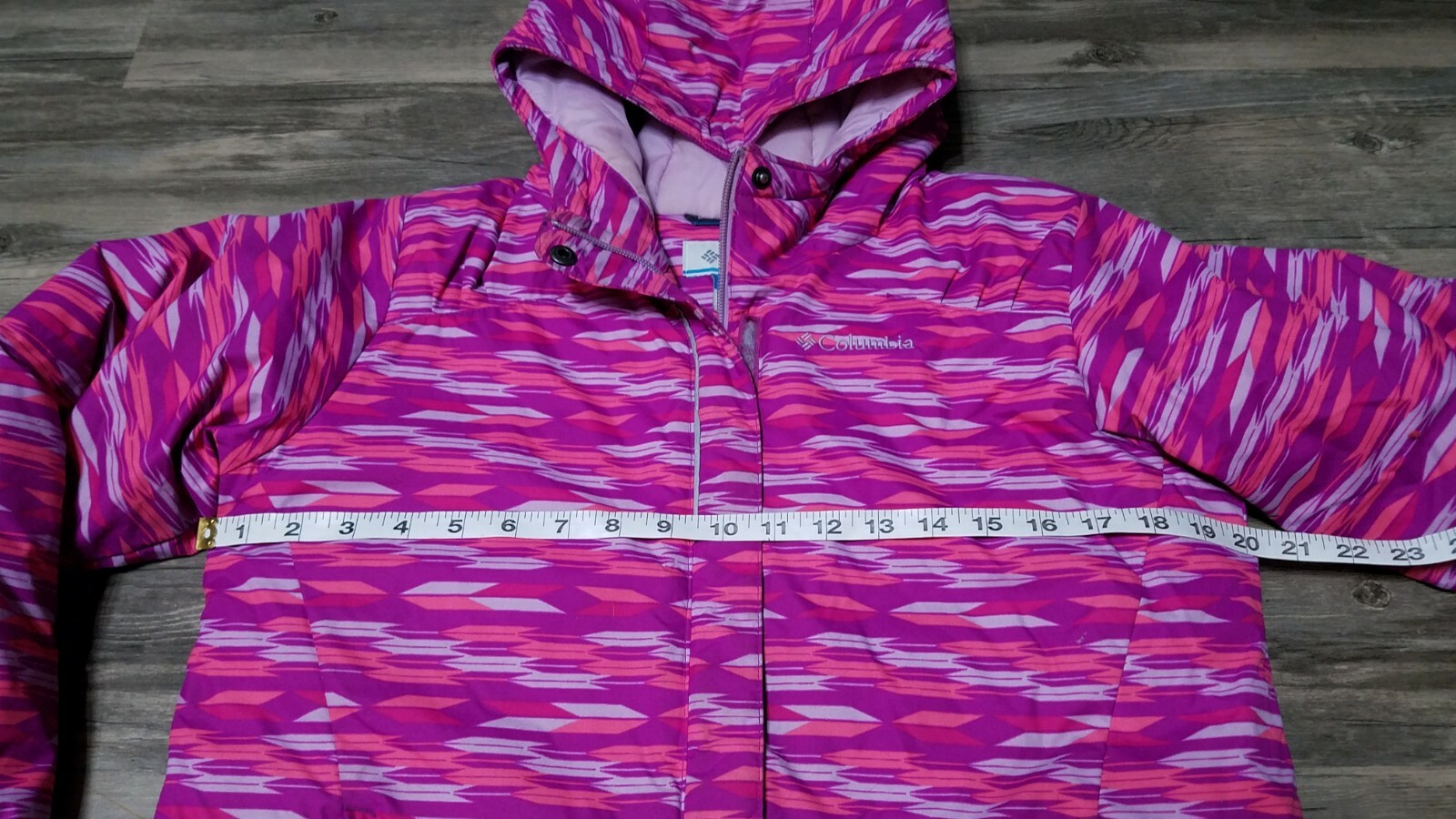 Columbia Sportswear Kids Puffer Coat Hooded Winter Wear Youth Girls Size Large L image 5