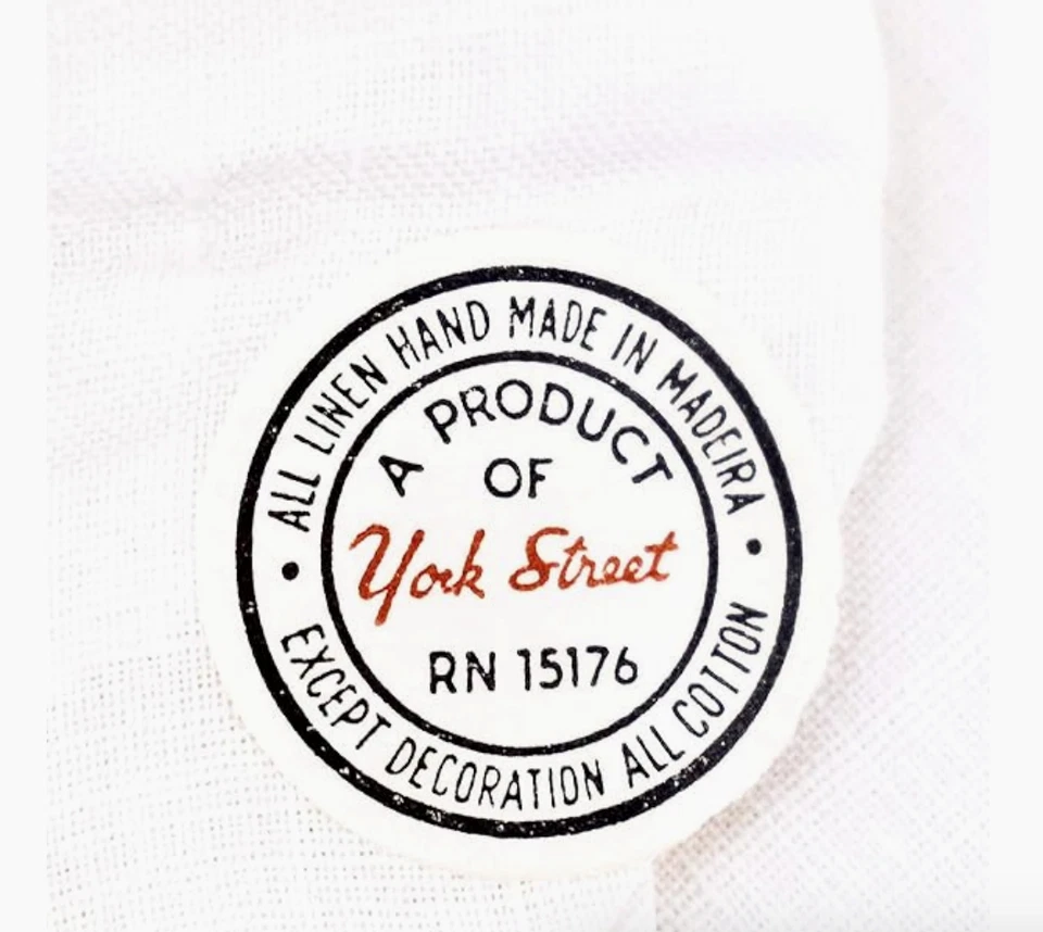 Juego de pañuelos Lord&Taylor M, caja, 3x, lino irlandés puro Gerbrand, hecho a mano, Madeira Foto 4 de 4