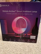 Dekala Arches Deluxe All-In-1 Smart Ambient Lamp, Alarm Clock, Bluetooth Speaker