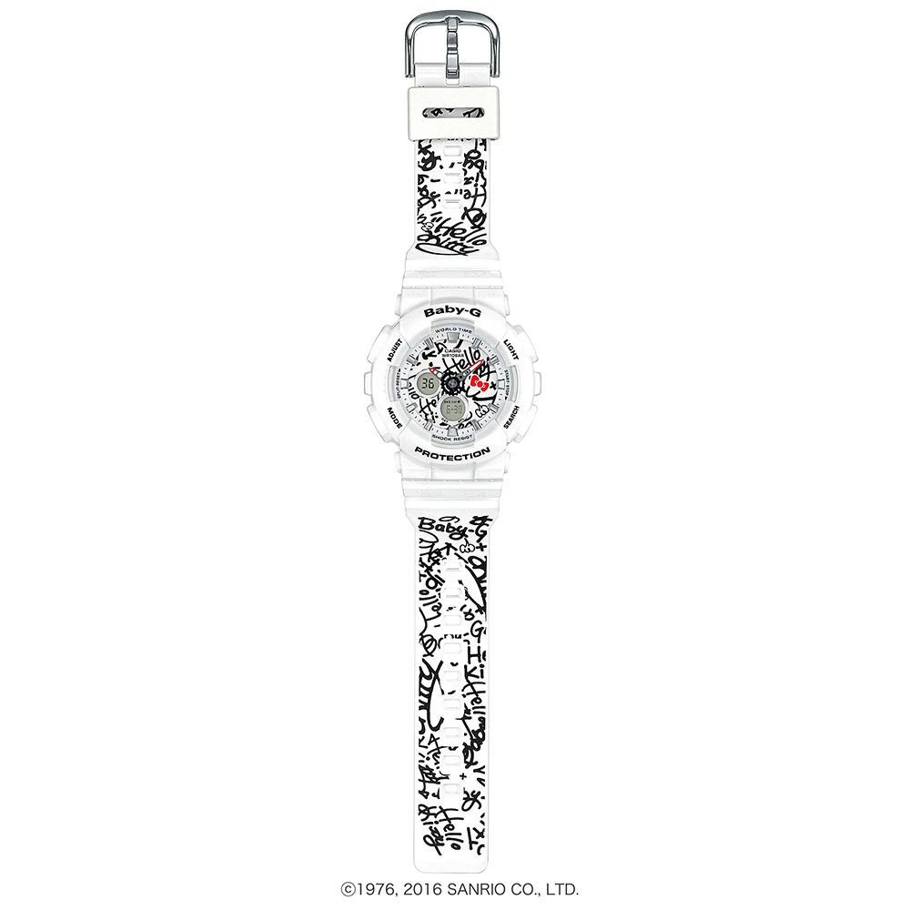 100% Auth!! 2016 HELLO KITTY BABY-G Watch CASIO G-SHOCK BA-120KT
