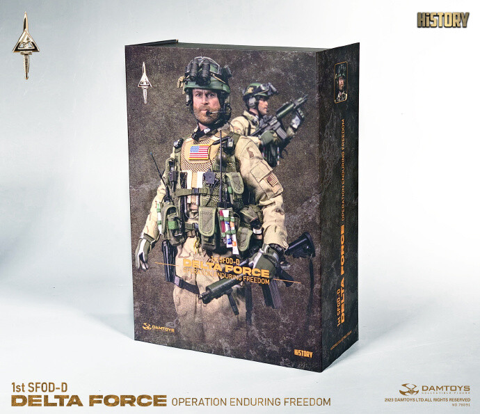 DAMTOYS DELTA FORCE 1st SFOD-D Operation Enduring Freedom 1