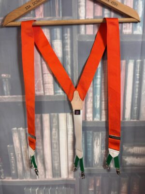 Unique and Rare Albert Thurston Braces (Suspenders) Not standard production i...